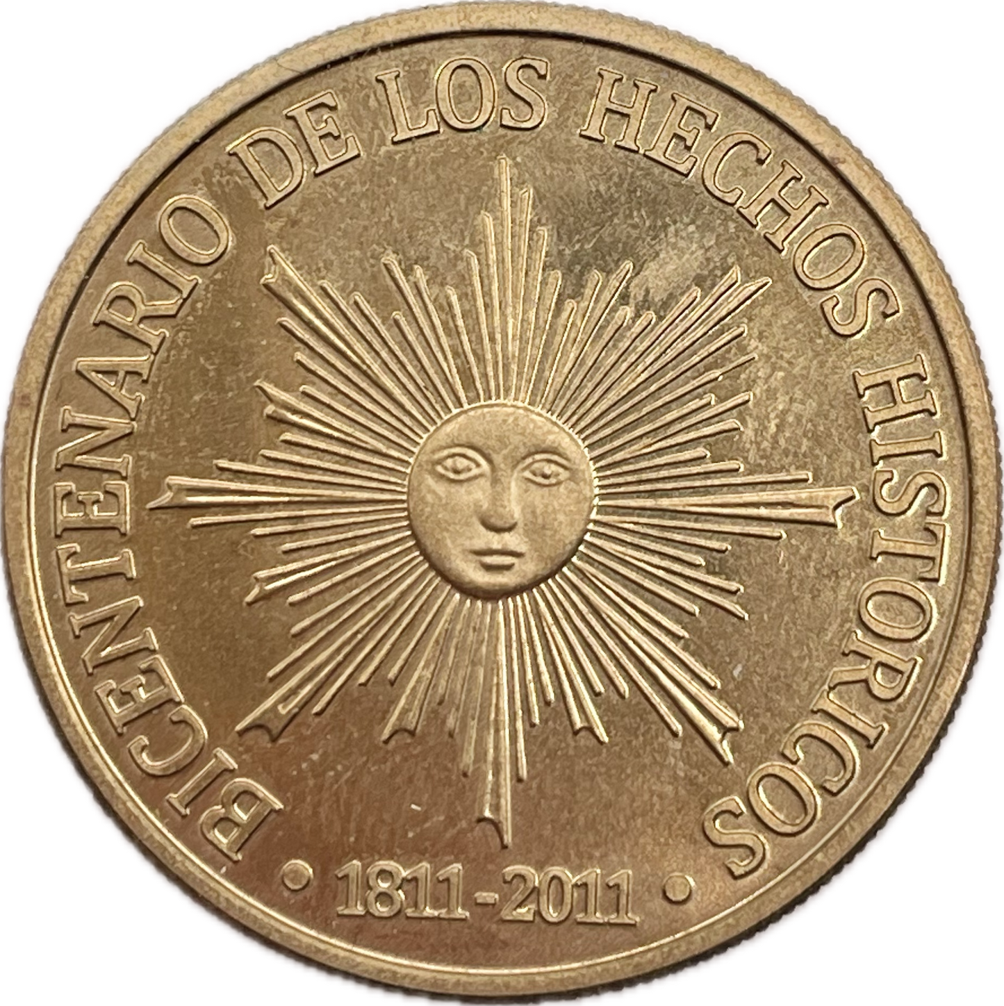 Uruguay - 2011 - 50 Pesos - Ensayo en Bronce