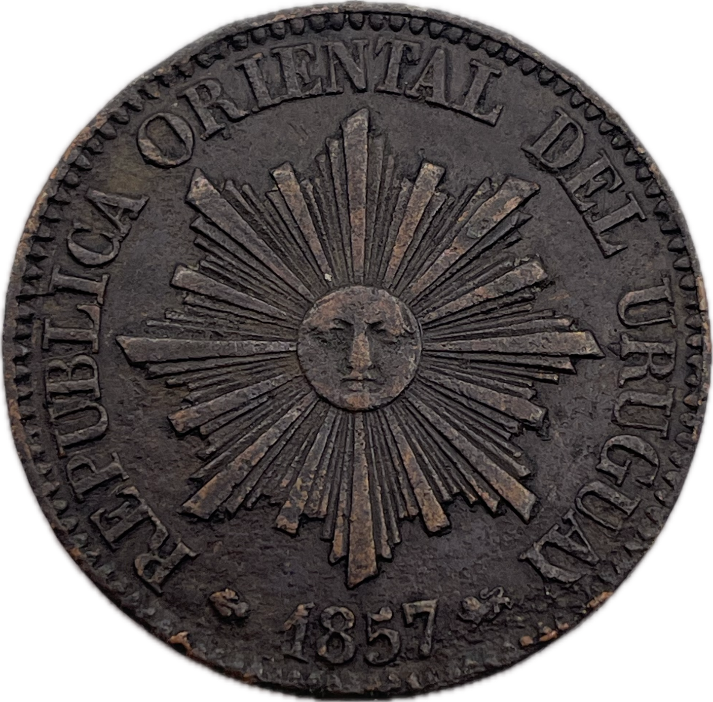 Uruguay - 1857 - 5 Centésimos