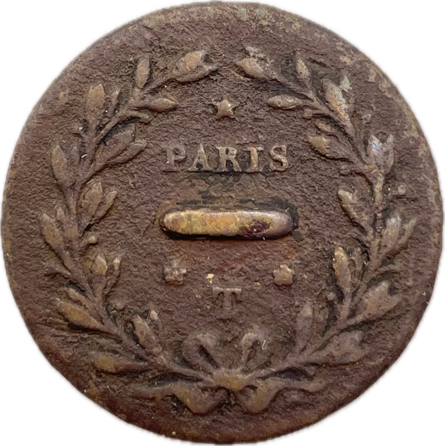 Botón Gauchesco - 1802 - Paris T - Carlos IV