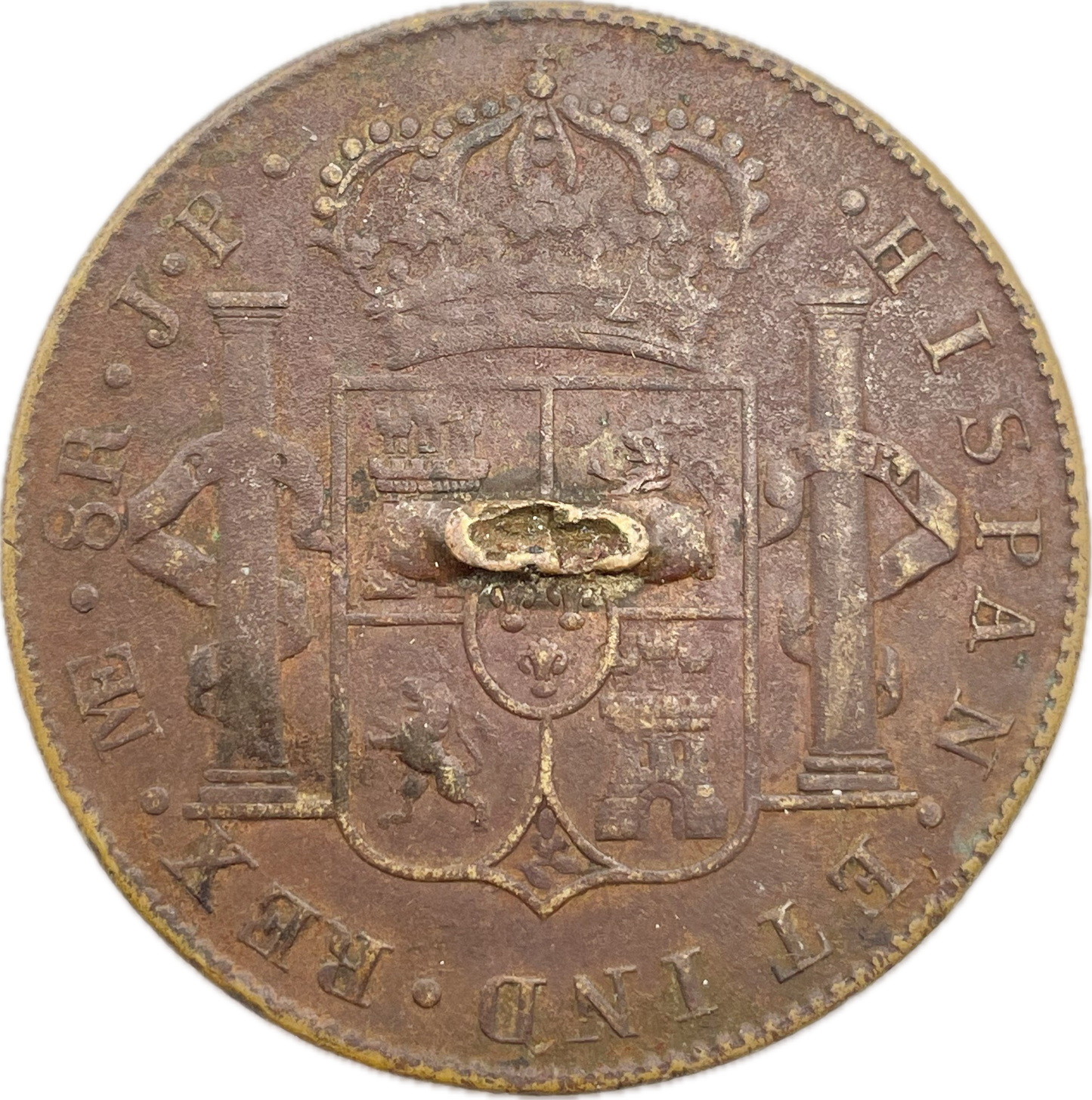 Botón Gauchesco - 1805 - 8 Reales
