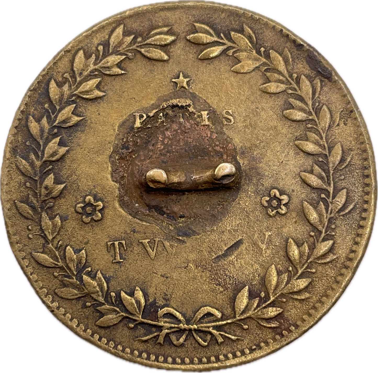 Botón Gauchesco - 1805 - Paris TW&W