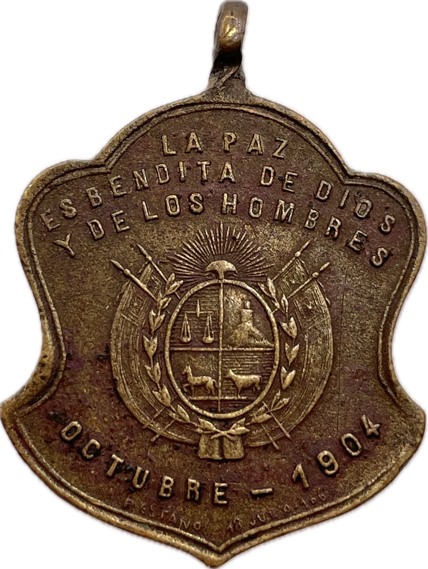Uruguay - 1904 - Montevideo, Medalla a la Paz