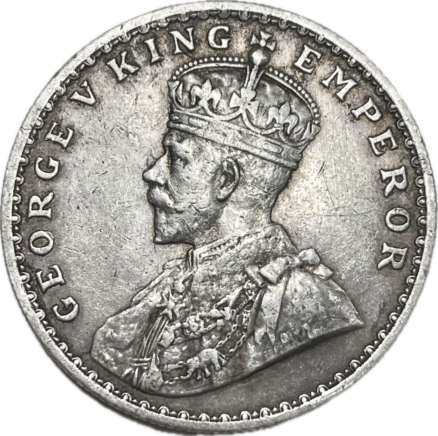India - 1918 - 1 Rupee