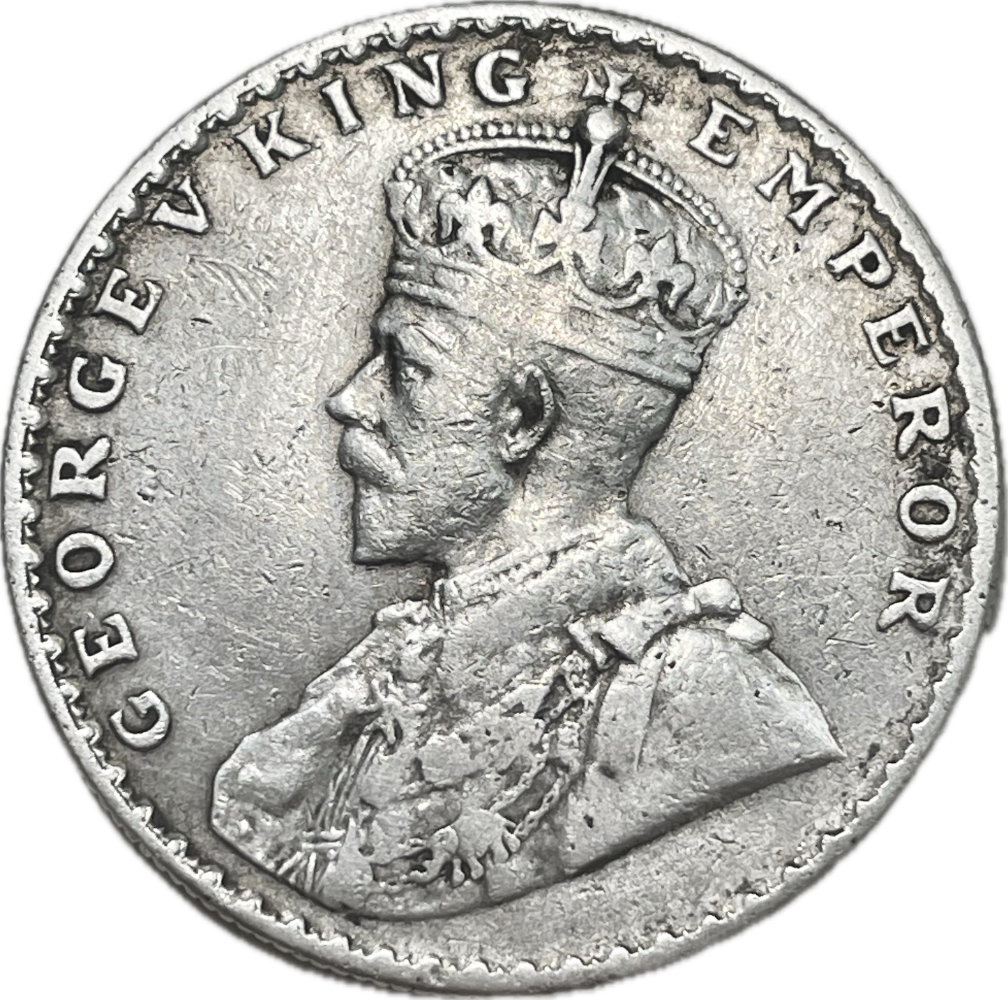 India - 1913 - 1 Rupee