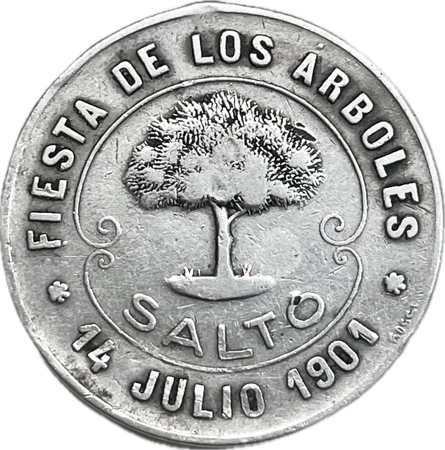 Uruguay - 1901 - Salto - Fiesta de Los Árboles