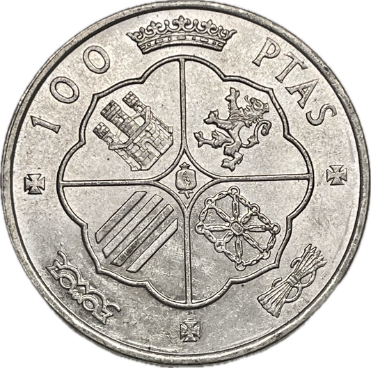 España - 1966/68 - 100 Pesetas - Sin Circular