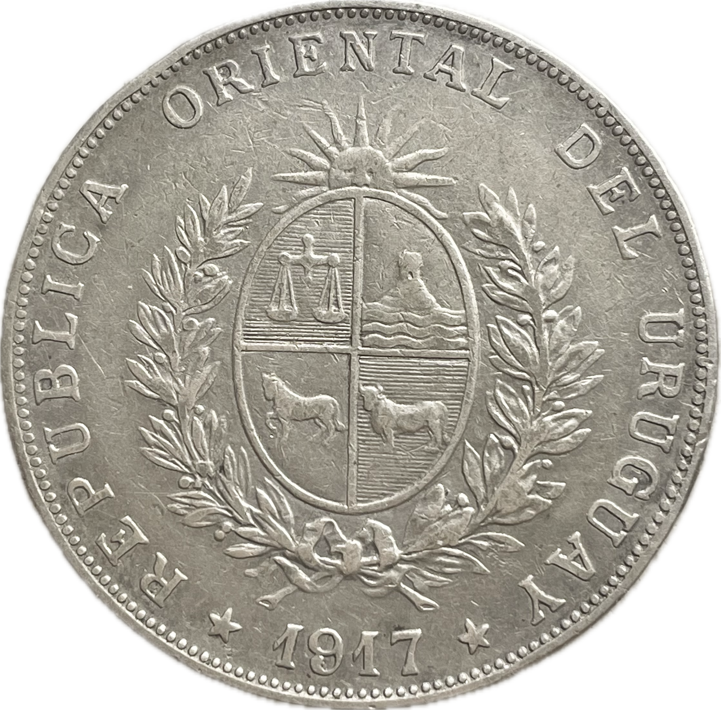 Uruguay - 1917 - 1 Peso
