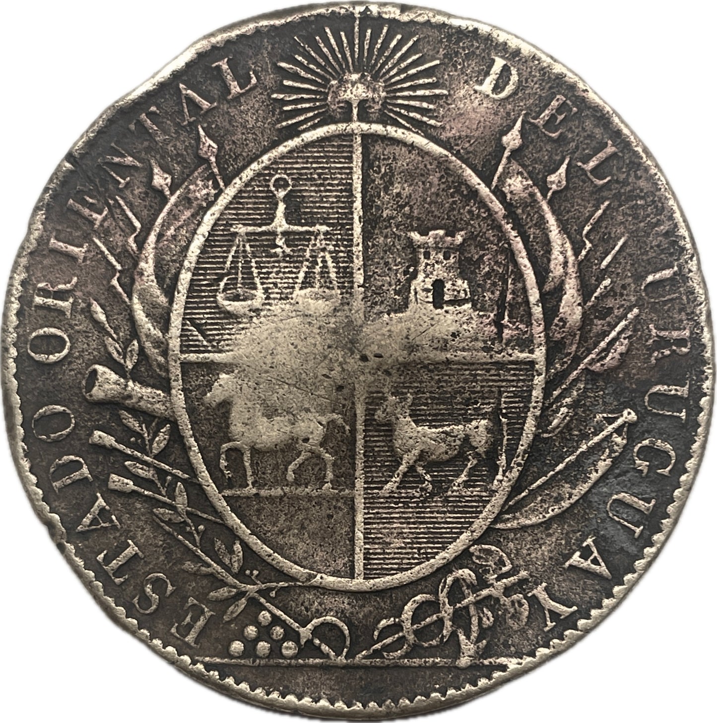 Uruguay - Botón Gauchesco - Estado Oriental