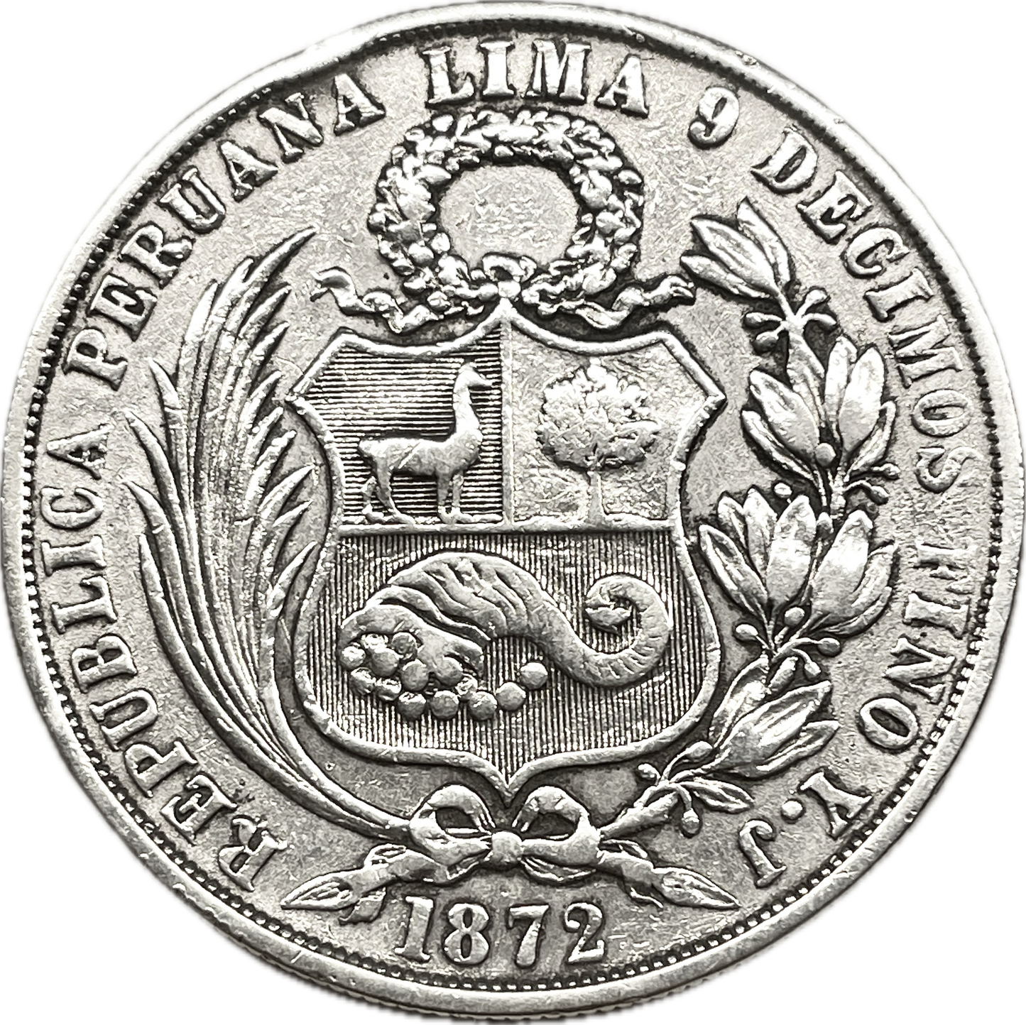 Perú - 1872 - 1 Sol