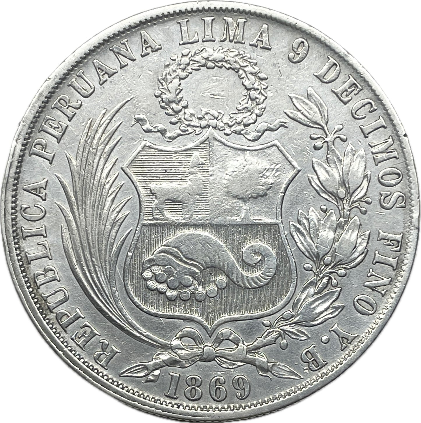 Perú - 1869 - 1 Sol