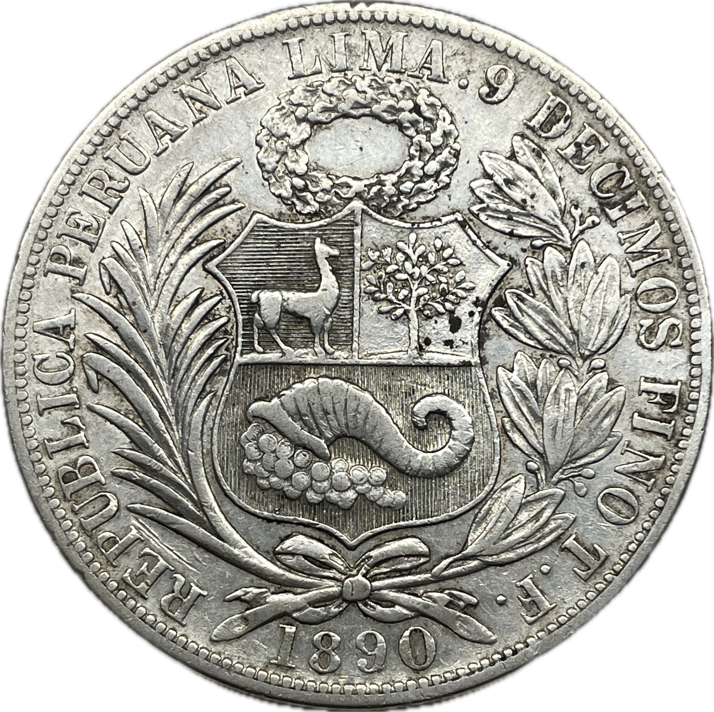 Perú - 1890 - 1 Sol