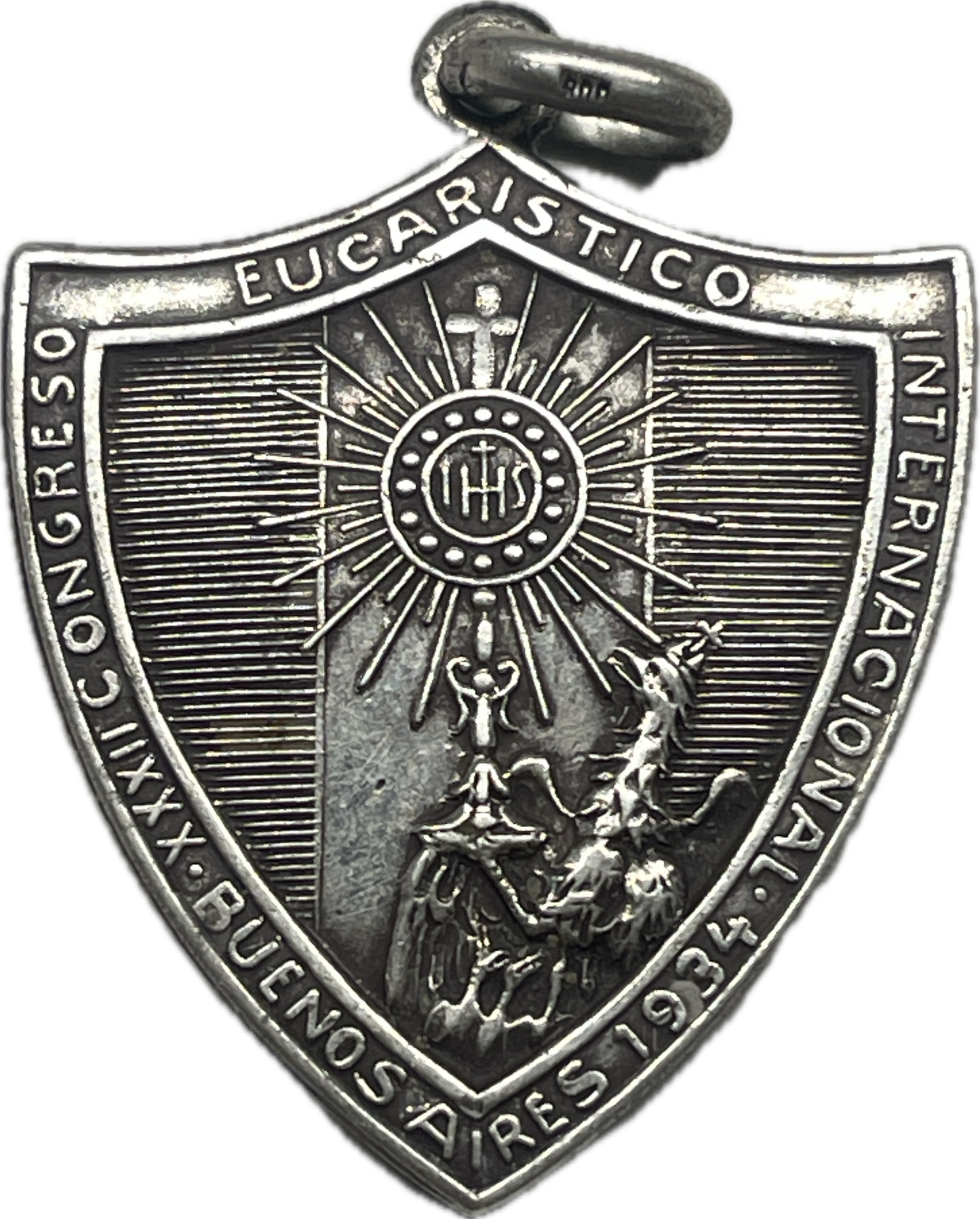 Argentina - 1934 - Buenos Aires - Medalla Nuestra Señora de Lujan - Plata