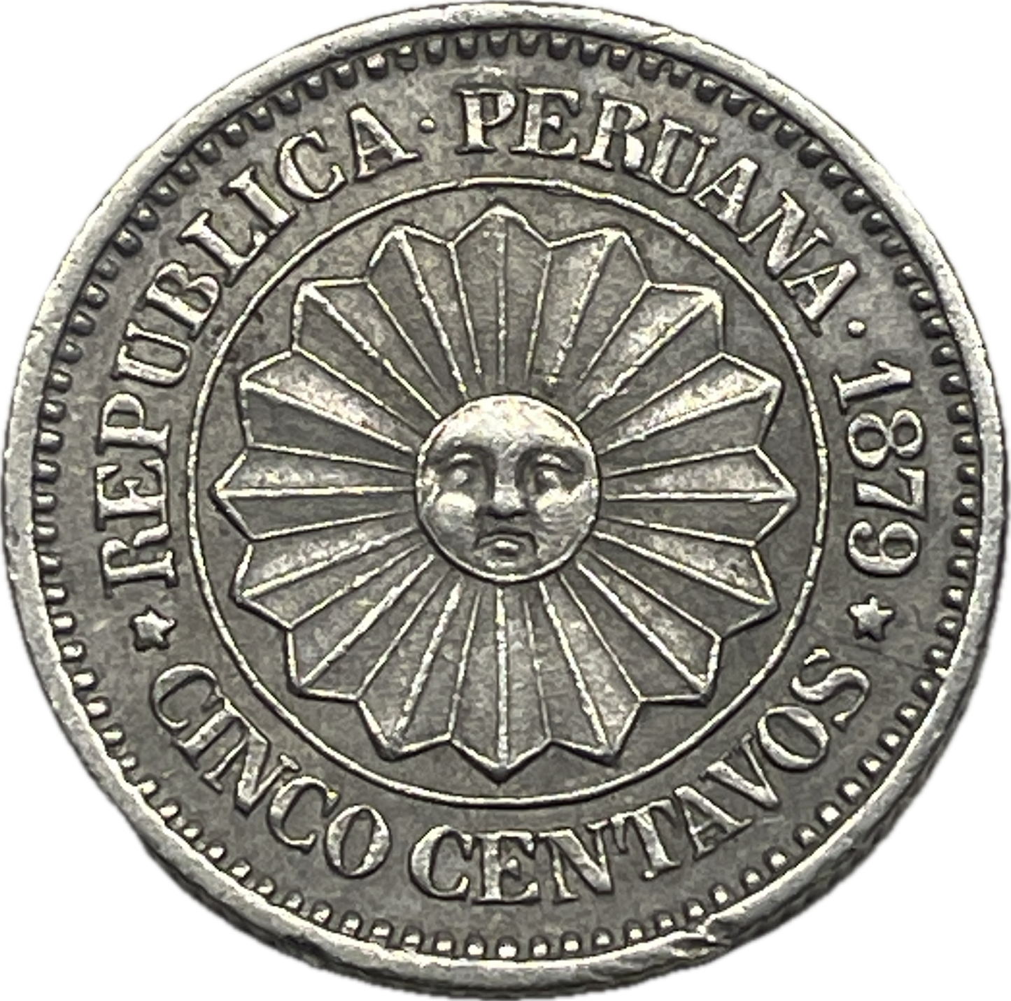 Perú - 1879 - 5 Centavos