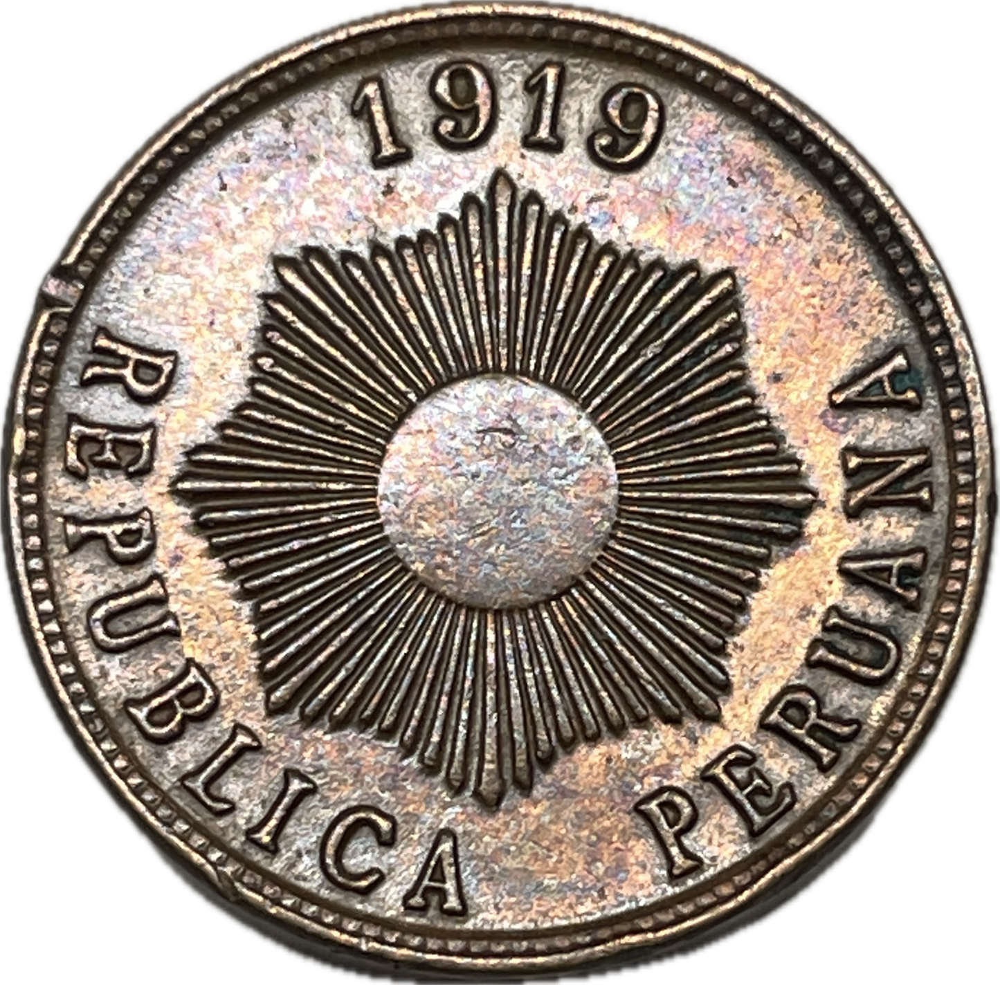 Perú - 1919 - Un Centavo
