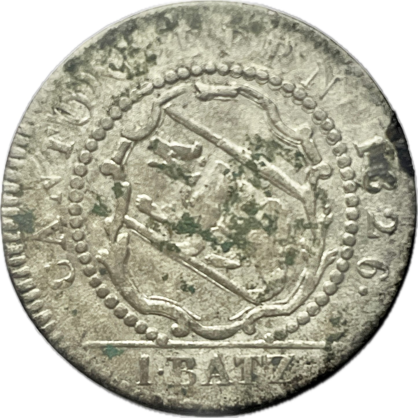 Suiza - 1826 - Berna - 1 Batzen