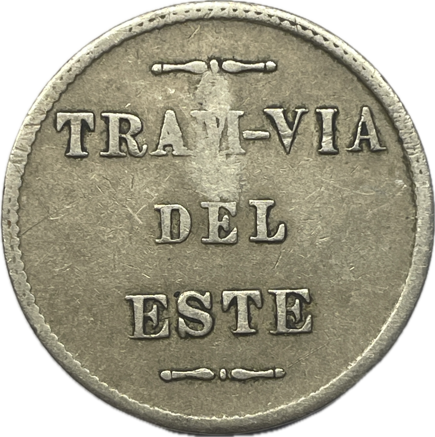 Uruguay - Ficha de Tranvía del Este - 6 Cents
