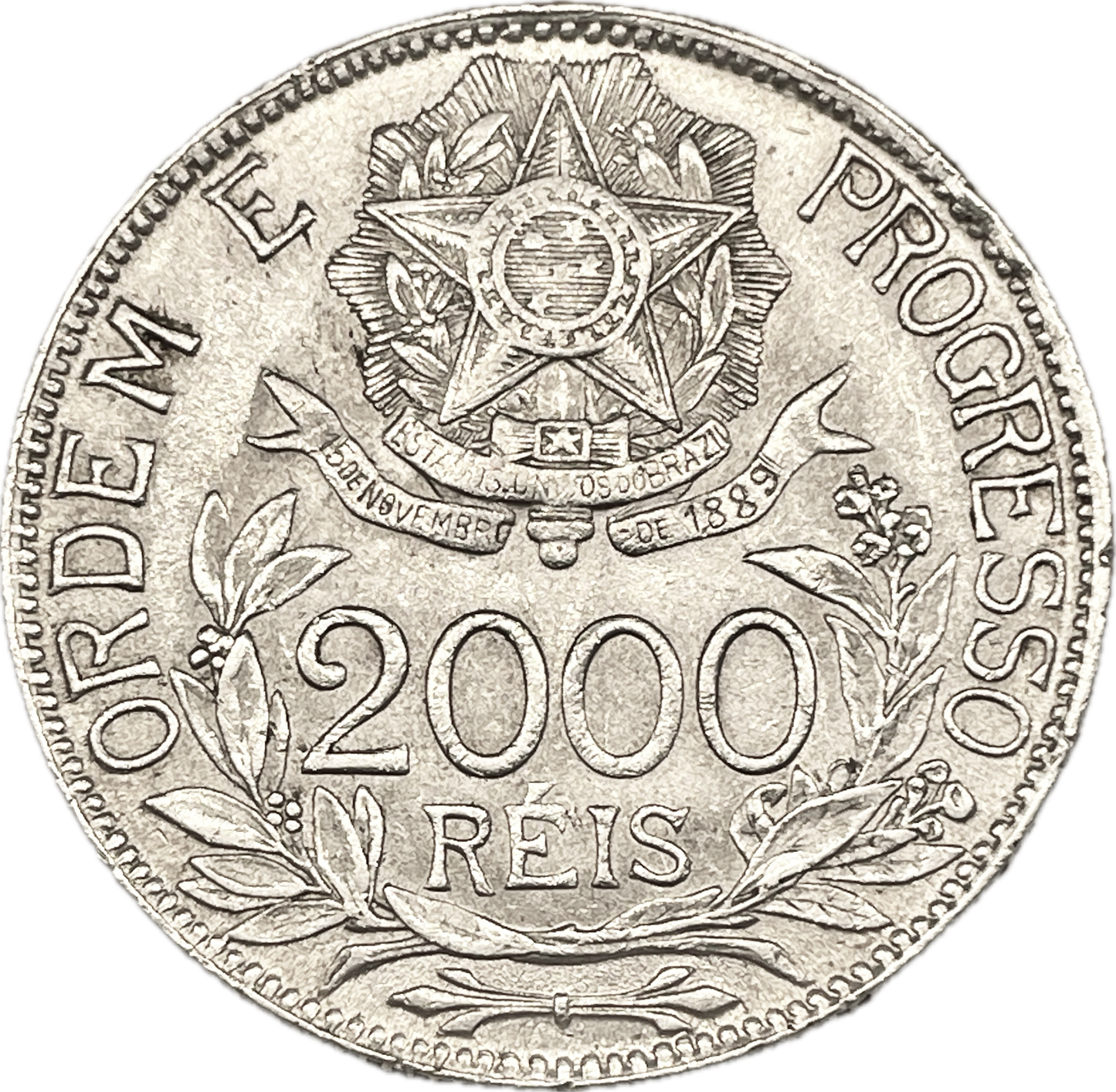 Brasil - 1913 - 2000 Reis -Estrellas Unidas