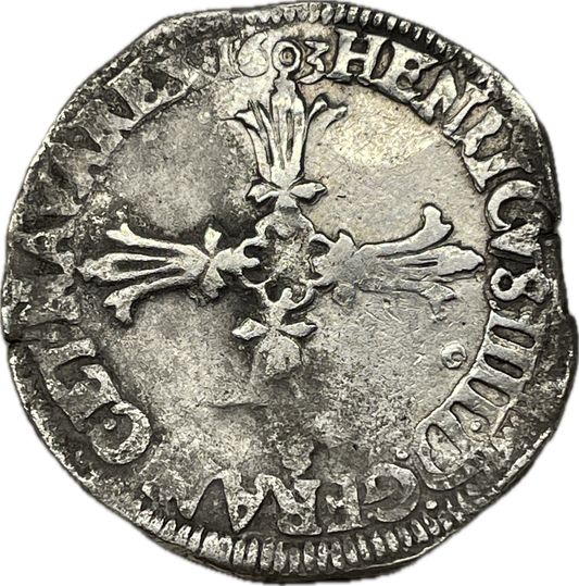 Francia - 1603 - 1/4 Écu