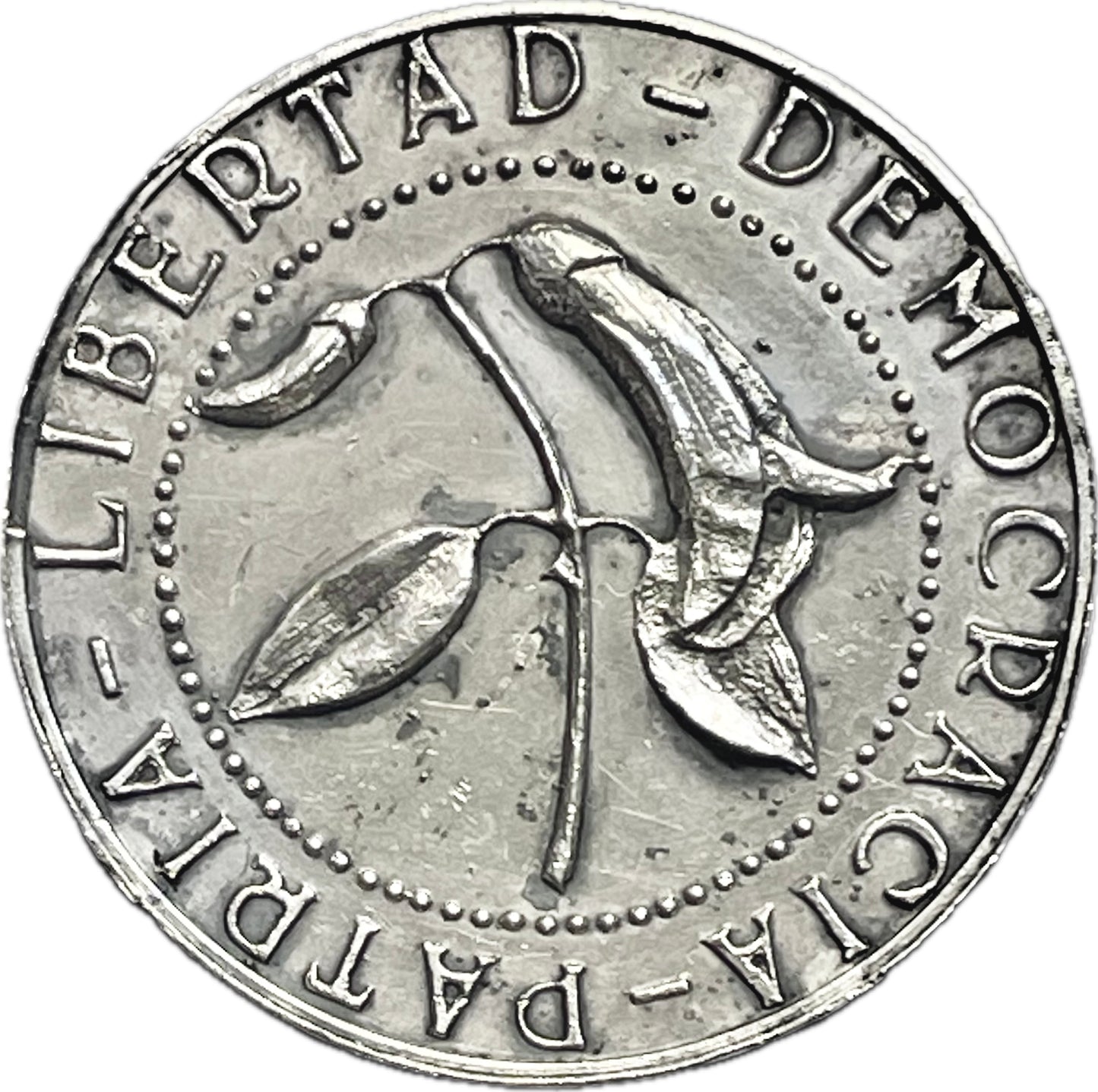 Uruguay - Medalla Gaucho "Patria, Libertad, Democracia"