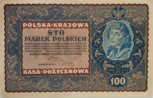 Polonia - 1919 - 100 Marcos