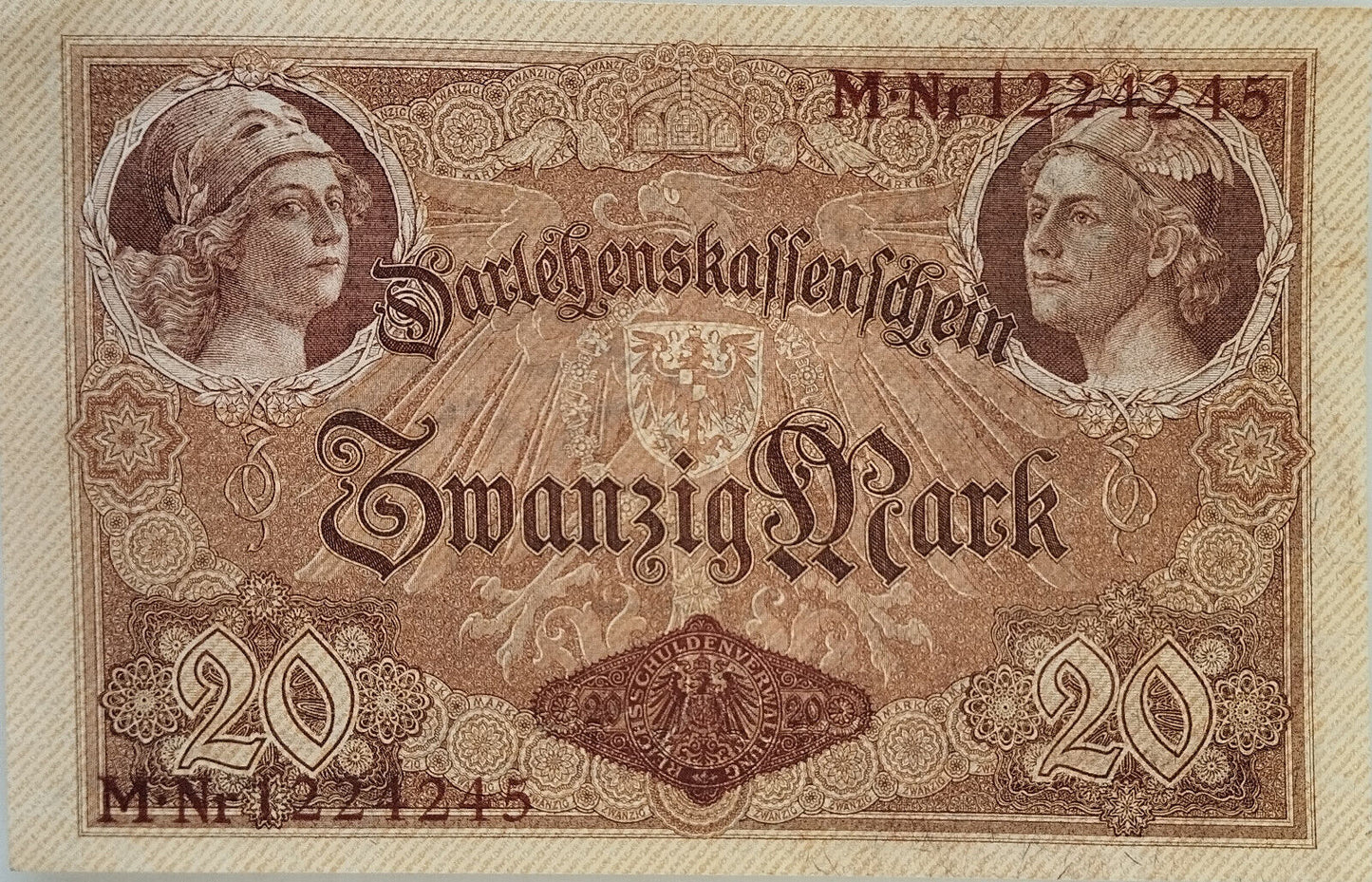 Alemania - 1914 - 20 Marcos
