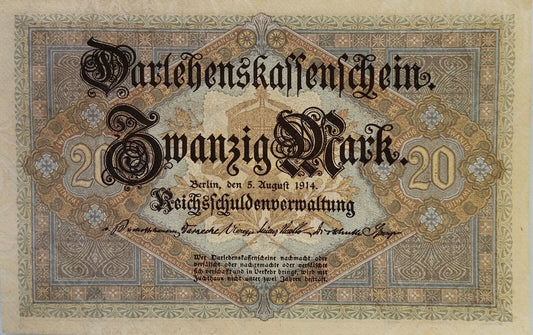 Alemania - 1914 - 20 Marcos