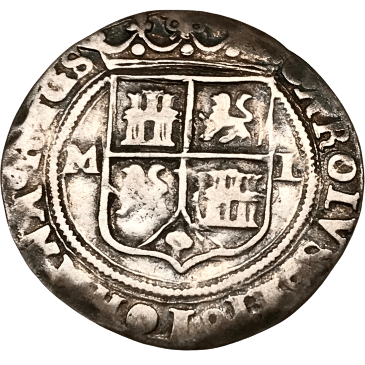 España Colonial - 1542/1555 - México - 1 Real