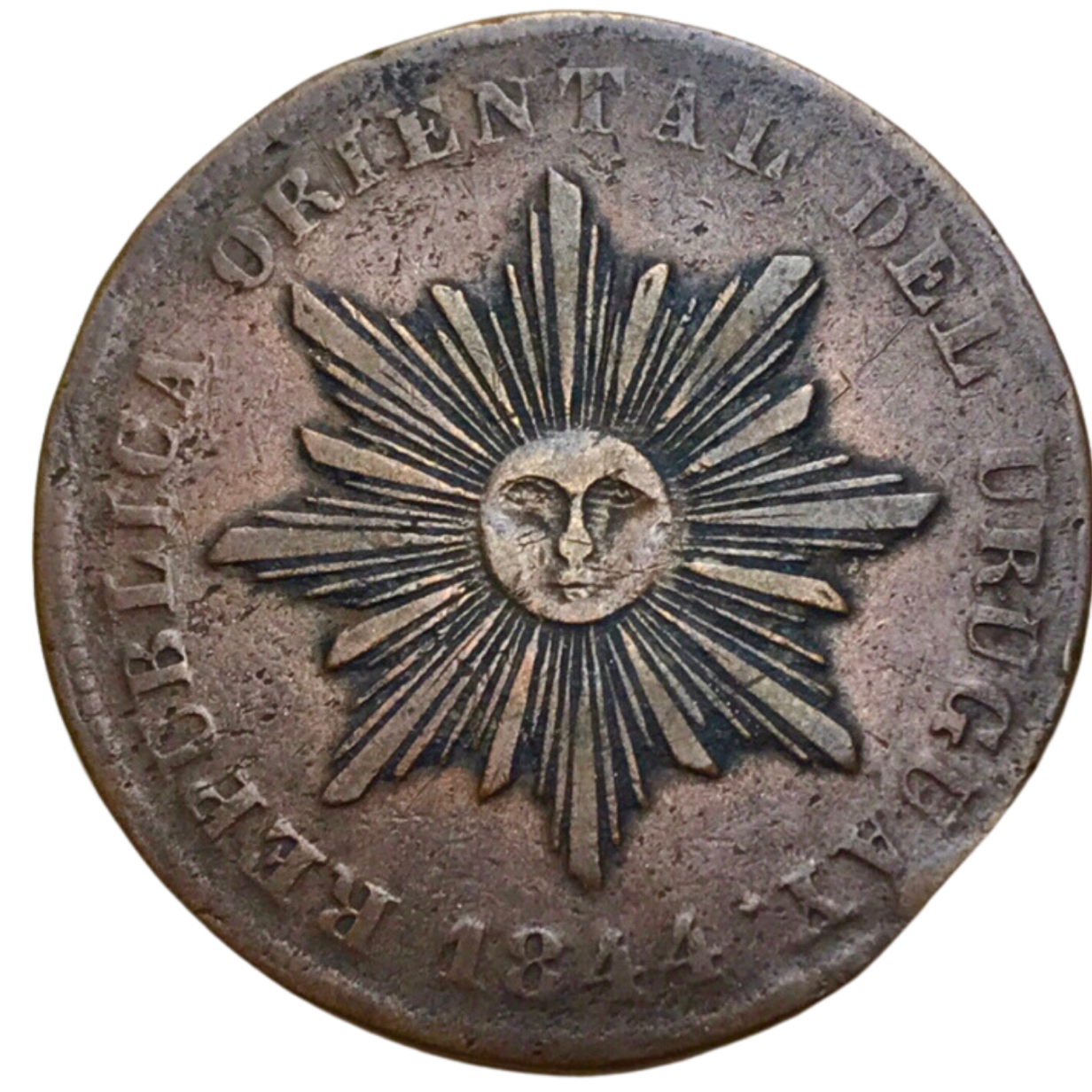 Uruguay - 1844 - 20 Centésimos