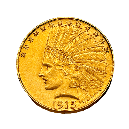 MO_ Estados Unidos - 10 Dólares 1915