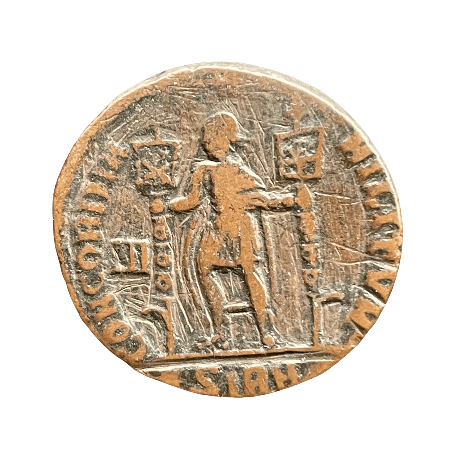 MA_ Imperio Romano - Constancio Galo - Follis año 351 - 354