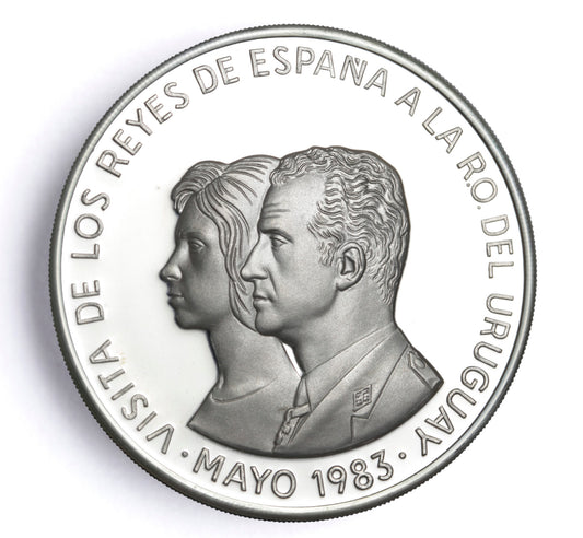 Uruguay - 1983 - N$ 2000 - "Visita de Los Reyes de España"