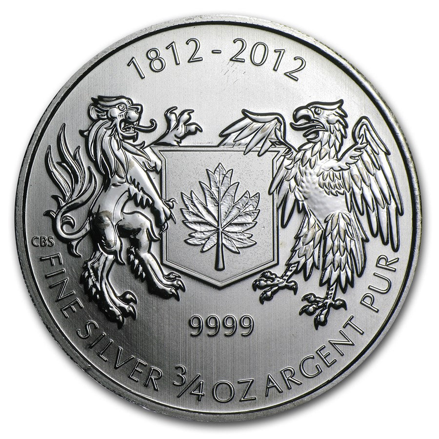 Canadá - 2012 - 3/4 Onza de Plata