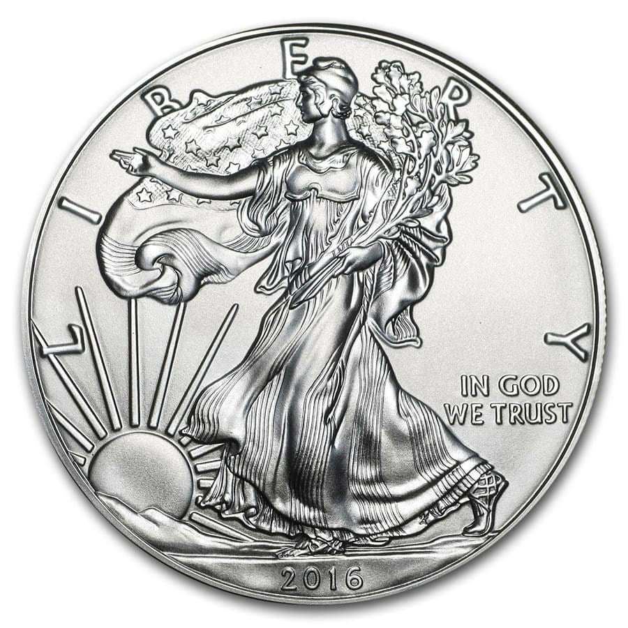 Estados Unidos - 1986 a 2016 - Onza de Plata Liberty