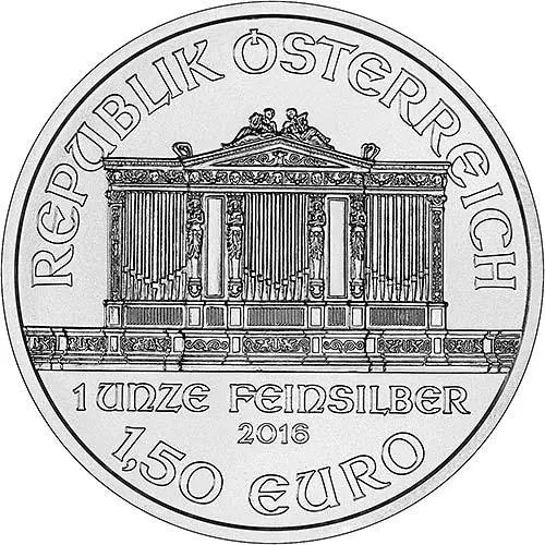 Austria - 2016 - Onza de Plata, Filarmónica