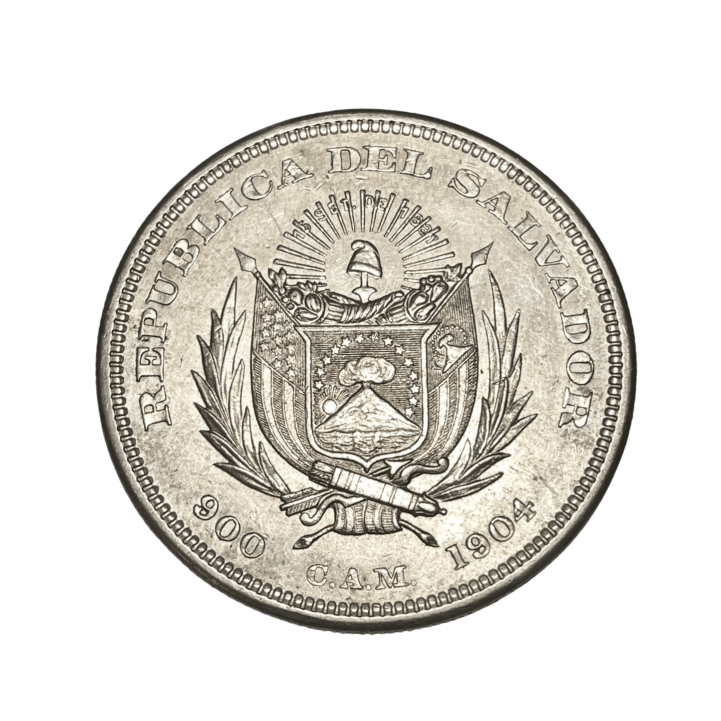 MM_ El Salvador - 1 Peso 1904