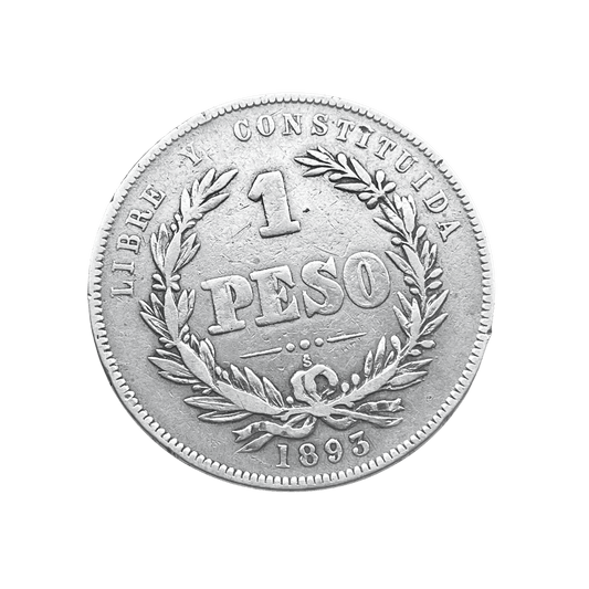 MU_ Uruguay - 1 Peso 1893 30.1.D