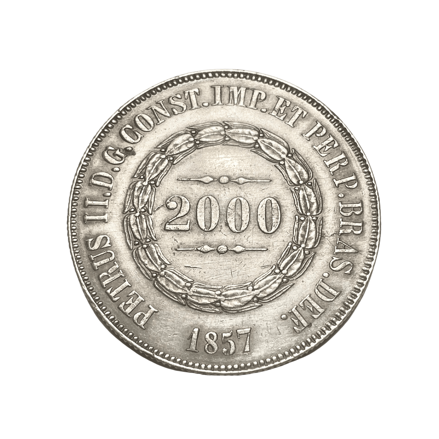 MM_ Brasil - 2000 Reis 1857