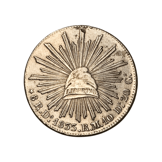 AM_ Mexico DO - 8 Reales 1833