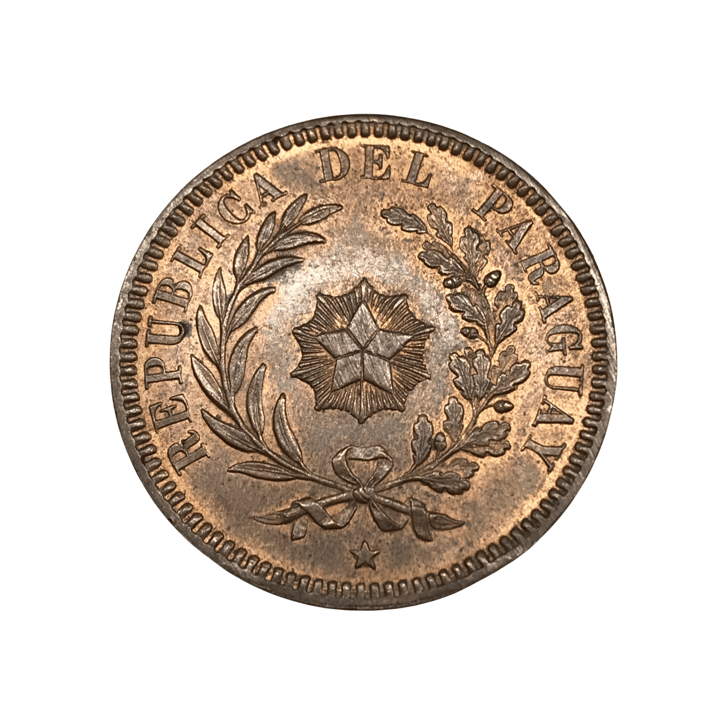 MM_ Paraguay - 2 Centésimos 1870