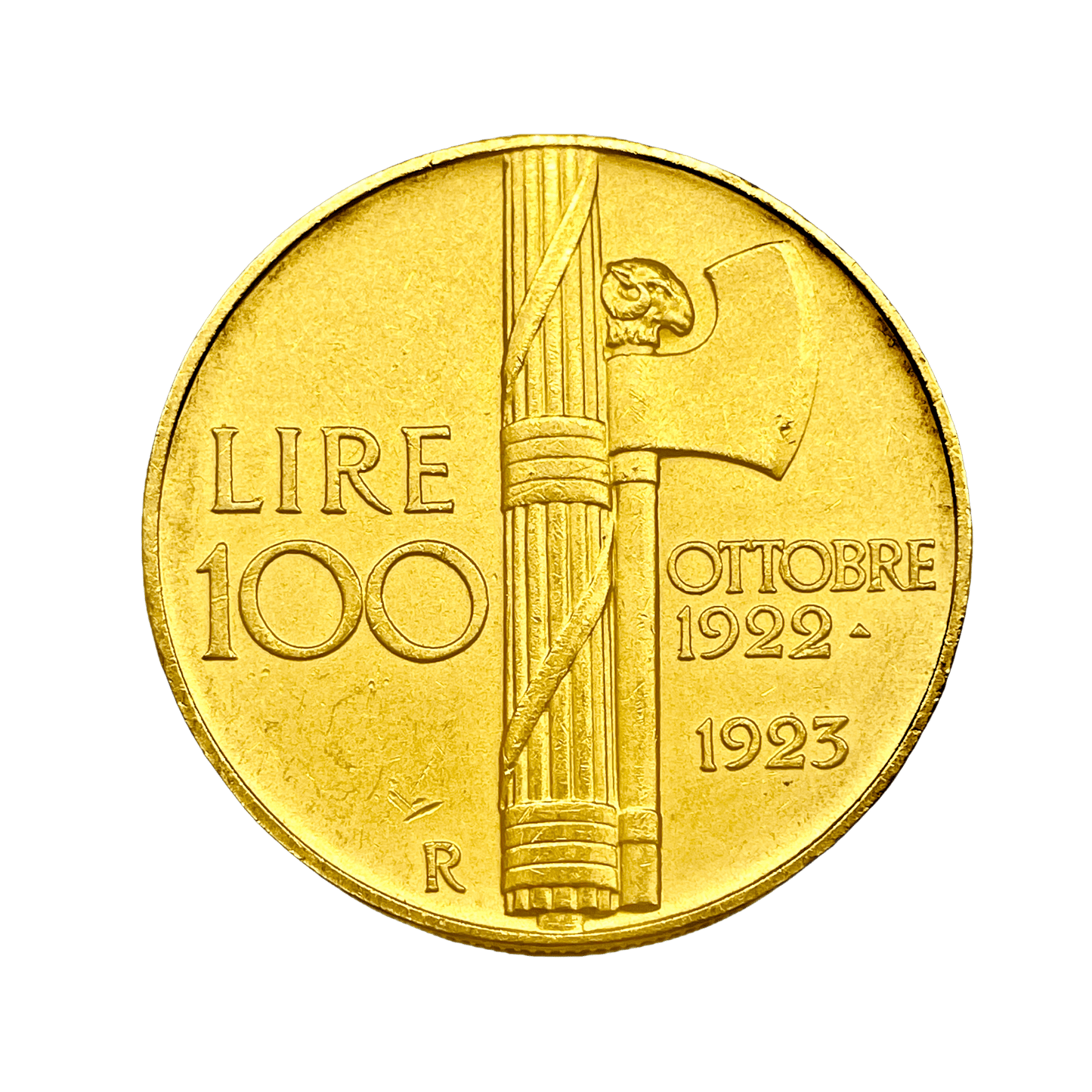 MO_ Italia - 100 Liras 1923