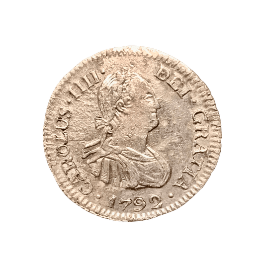 MC_ España Colonial - Potosí -  ½ Real  1792