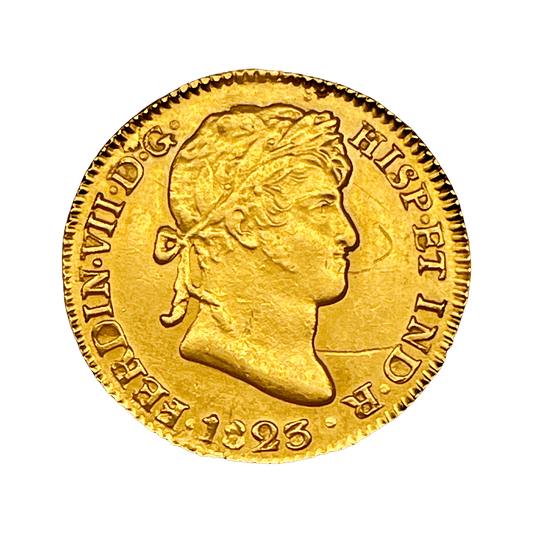 MO_ Potosí - España Colonial -  1 Escudo 1823