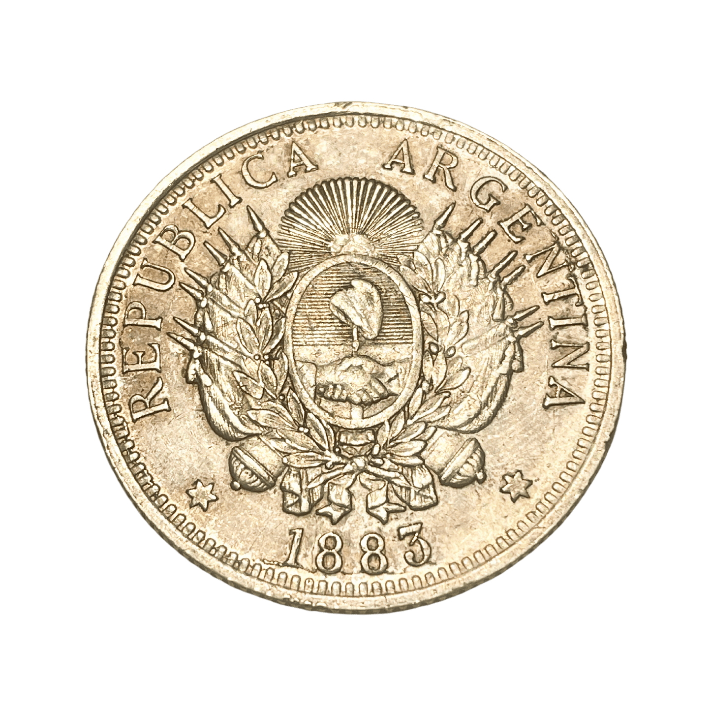 MM_ Argentina - 50 Centavos 1883