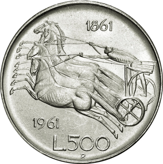 Italia - 1961 - 500 Liras