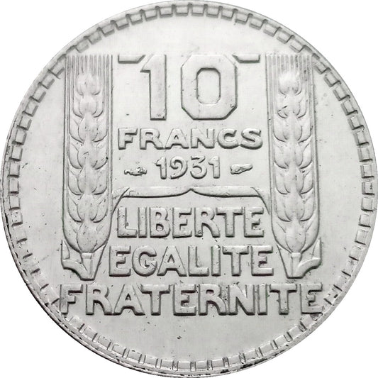 Francia - 1929 a 1939 - 10 Francos