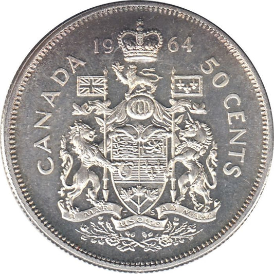 Canadá - 1959 a 1964 - 50 Cents