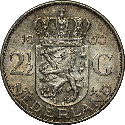 Países Bajos - 1959 a 1966 - 2 y 1/2 Gulden