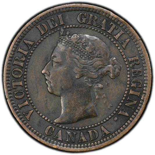 AM_ Canada - 1 Cent - 1891 - Certificada