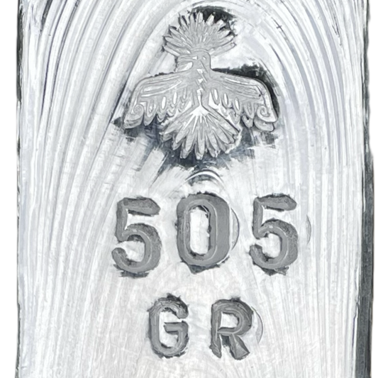 Lingote de Plata Fina, 999 - 505 gramos