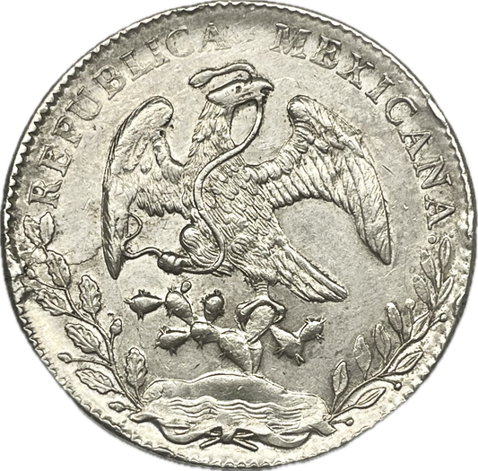 México - 1897 - 8 Reales - M - Sin Circular